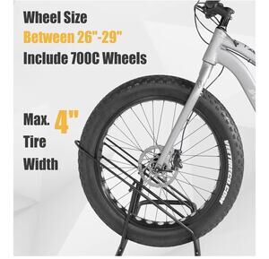 3 Bicycles Floor Parking Rack Stand MTB Road Bike Indoor Garage Storage